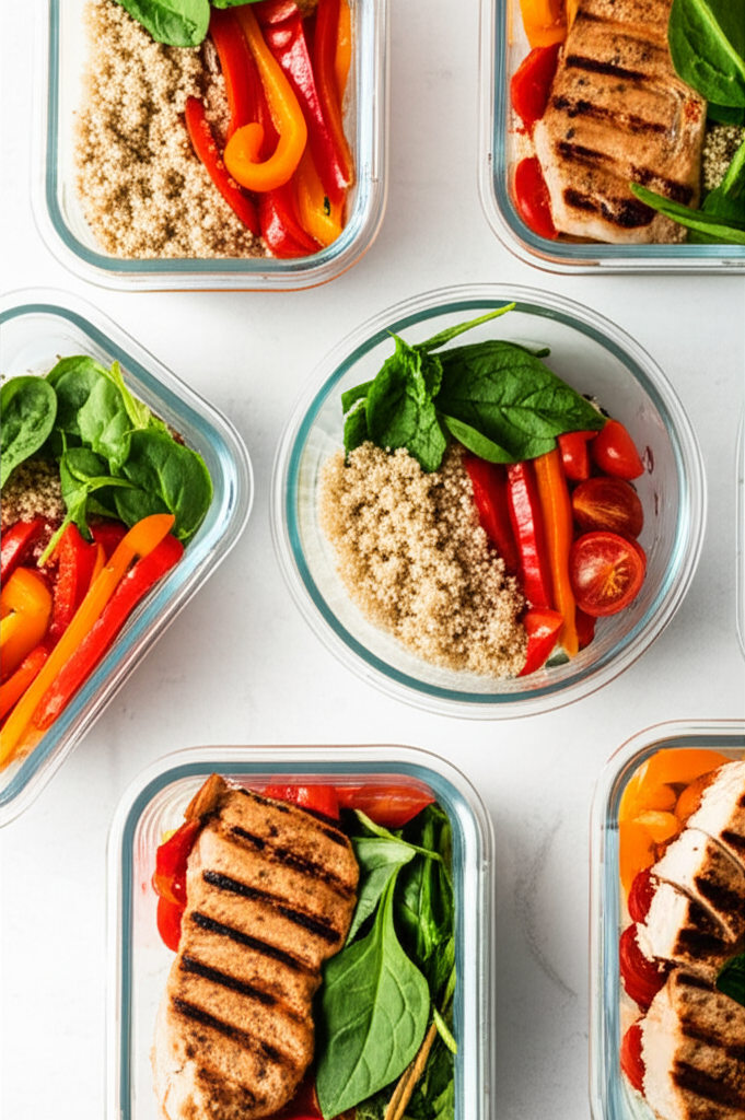Low FODMAP meal prep high-protein bowls