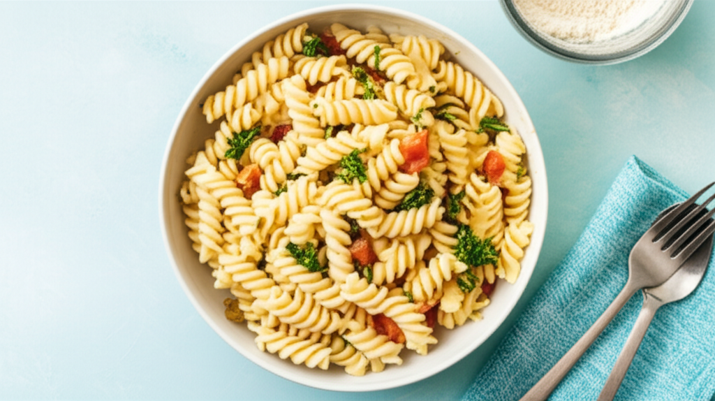 High protein chickpea pasta recipe